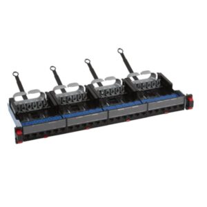 Patch panel 19 inch - equipped with 24 RJ45 Category 6 UTP
