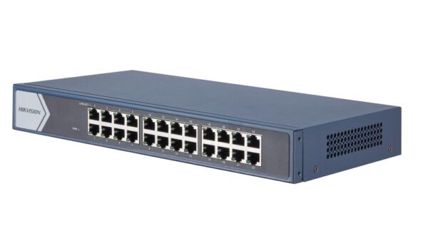 DS-3E0524-E(B) - SWITCH 24 PORTAS GIGABIT 10/100/1000 MBPS - HIKVISION